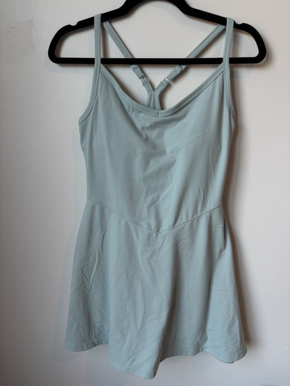 FLX Blue Athletic Dress With Built In Shorts Women Size Medium